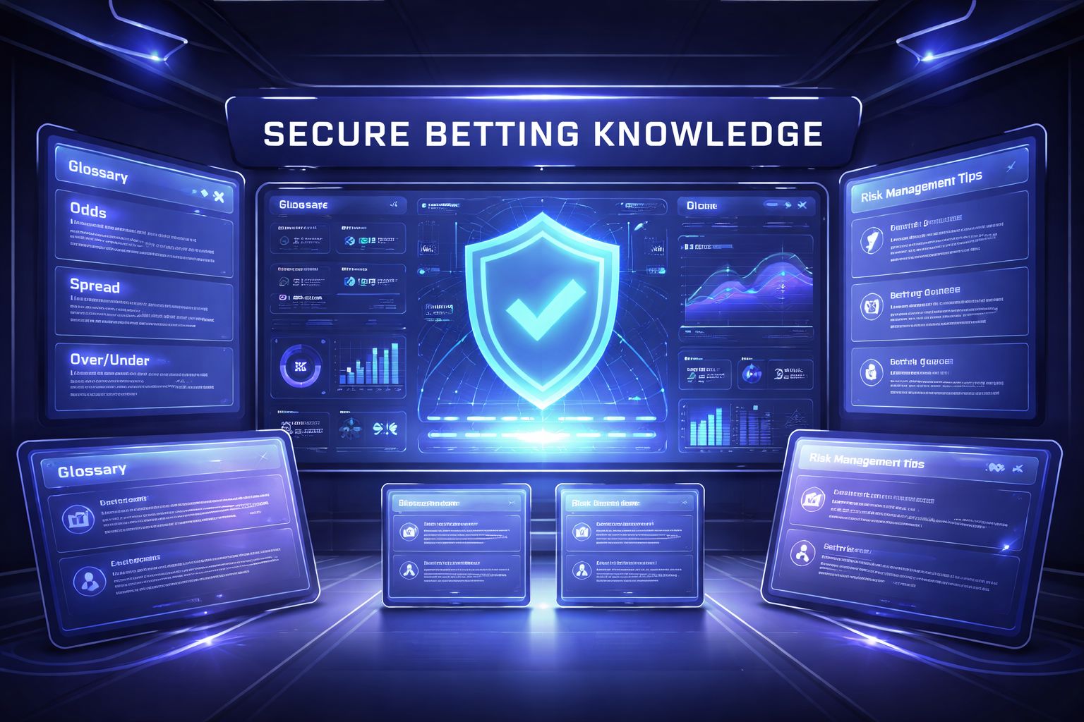 Secure account dashboard concept showing betting terms and player information tools for 35BD users in Bangladesh